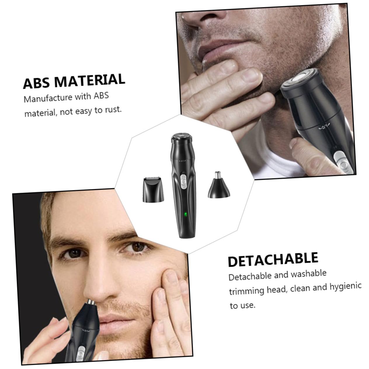 Набір Beavorty 7 Бритви Інструмент низький шум Багатофункціональний, фото №2