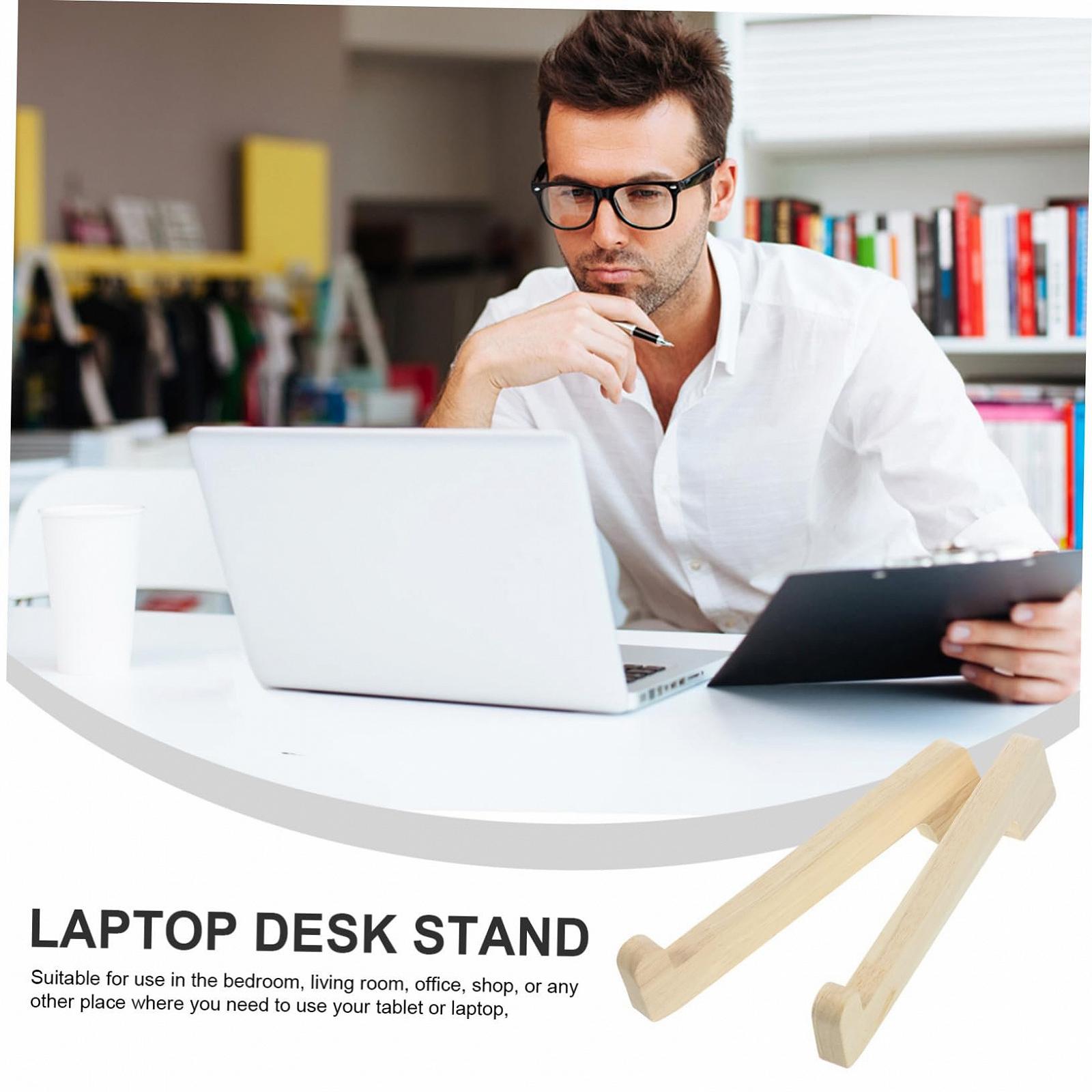 Подставка Деревянная для ноутбука 2 шт., фото №9 Подставка Деревянная для ноутбука 2 шт., фото №9