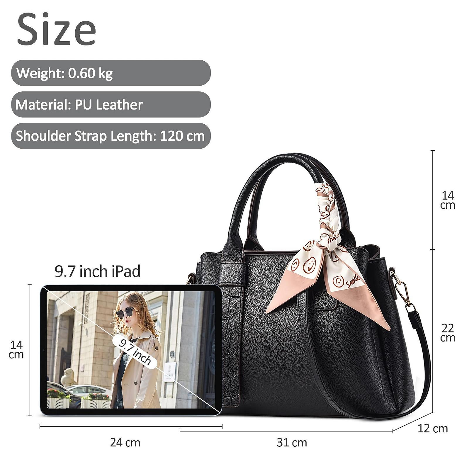 Сумка с верхней ручкой DORRISO, L, черная, фото №6