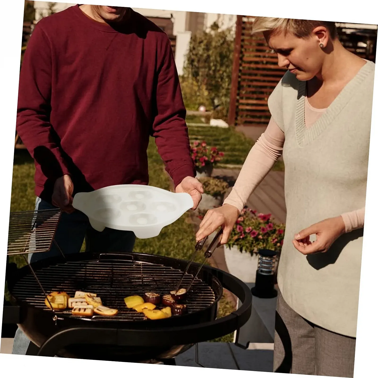 Форма для запікання равликів керамічна з кришкою Біла, фото №5