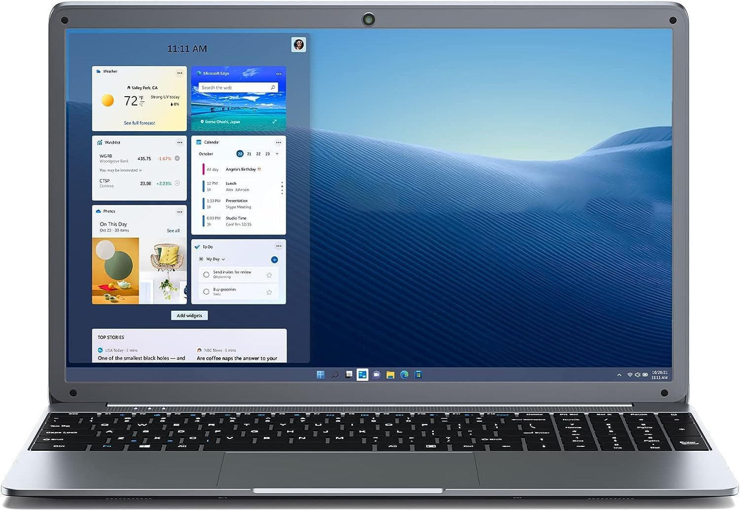 Ноутбук 15.6" Sgin ‎M15 Pro Intel Celeron N4020C RAM 8GB SSD 256GB Windows 11 (UKR), фото №1