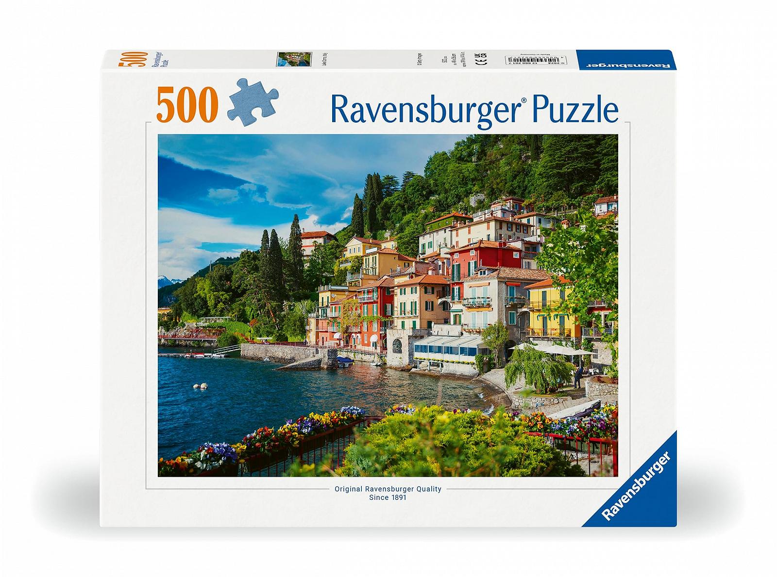 Пазл Ravensburger 12000201 Lake Como, Italy 500 деталей, фото №2