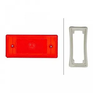 Светоотражатель HELLA 8RA 003 734-101 для SAAB SCANIA VAN HOOL VOLVO LEYLAND DAF synthetic.ua - Фото 1