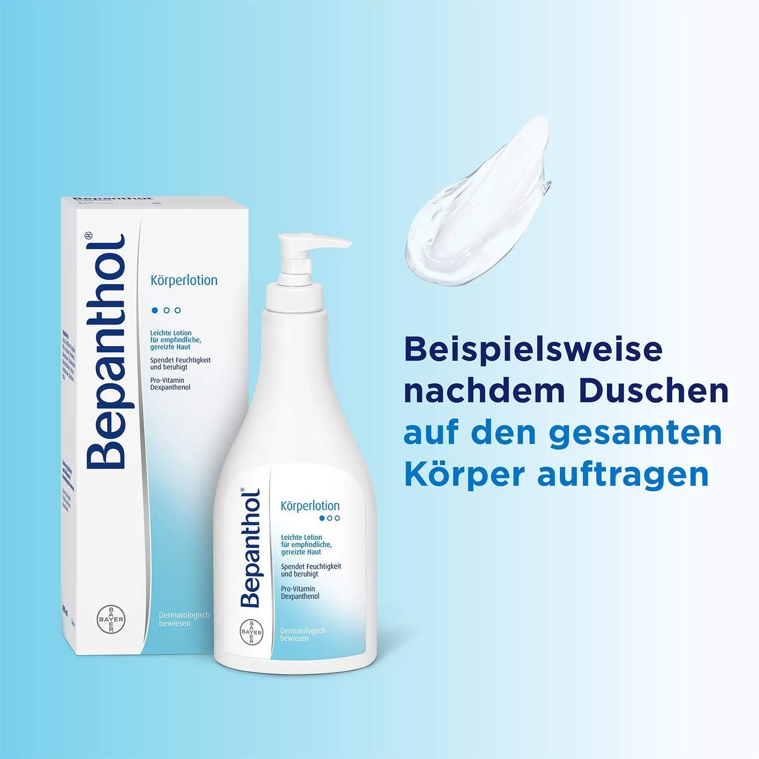 Лосьйон для тіла Bepanthol 400 мл (Сонячні опіки та татуювання), фото №6 Лосьйон для тіла Bepanthol 400 мл (Сонячні опіки та татуювання), фото №6