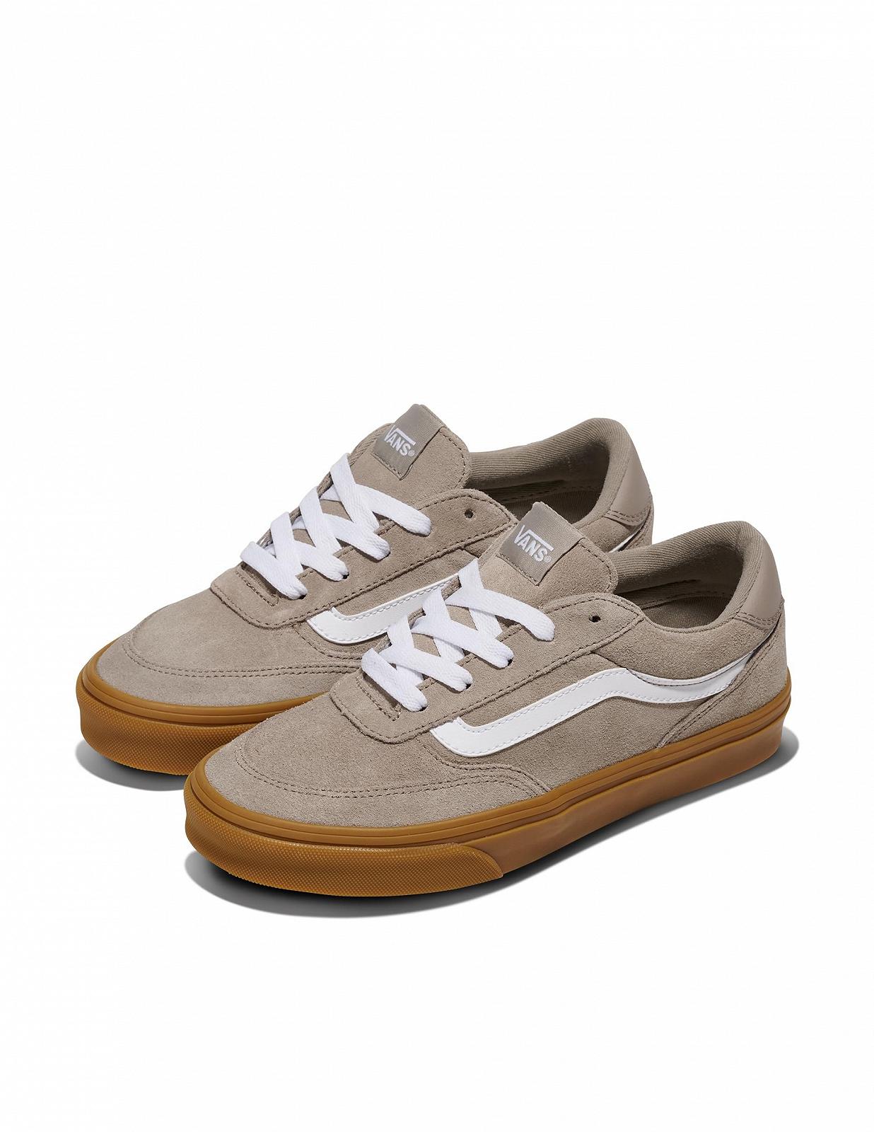 Кросівки Vans Brooklyn Canvas White/White, фото №2