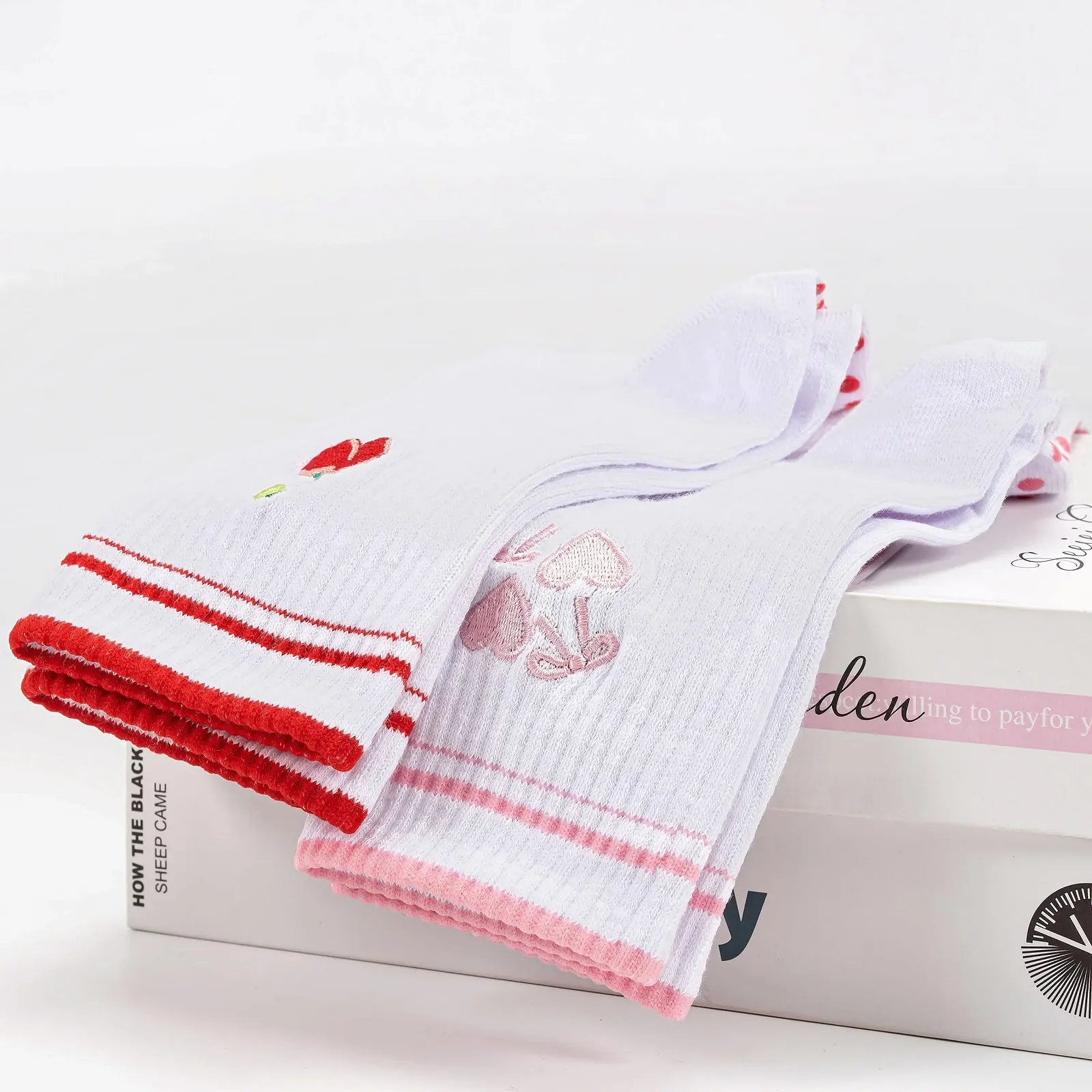 Шкарпетки для пілатесу S", протиковзкі, 4 пари, фото №3