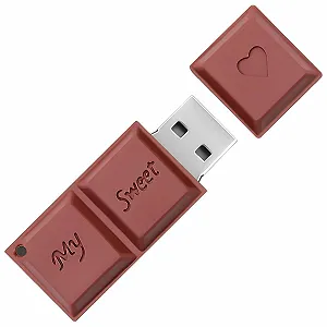 Купити USB-накопичувач BorlterClamp 32 GB USB 2.0 Chocolate Shape - Фото 1 USB-накопичувач BorlterClamp 32 GB USB 2.0 Chocolate Shape - Фото 1