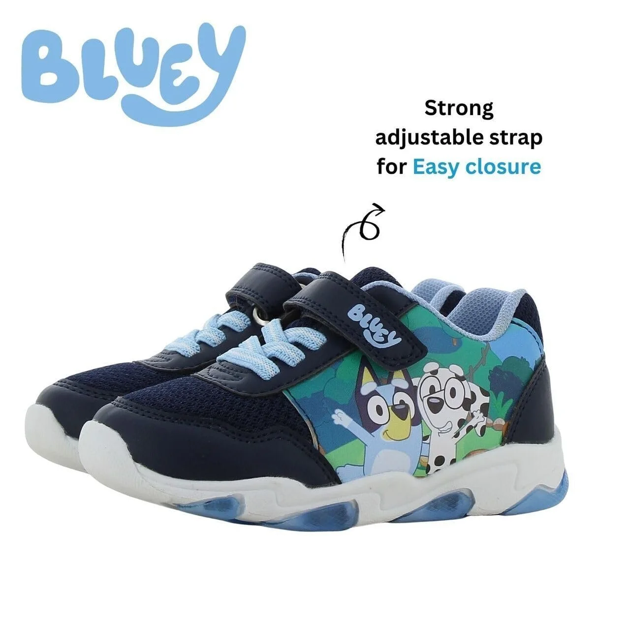 Кроссовки Leomil Bluey Детские кроссовки с подсветкой Идеально подходят для школы и досуга, фото №7
