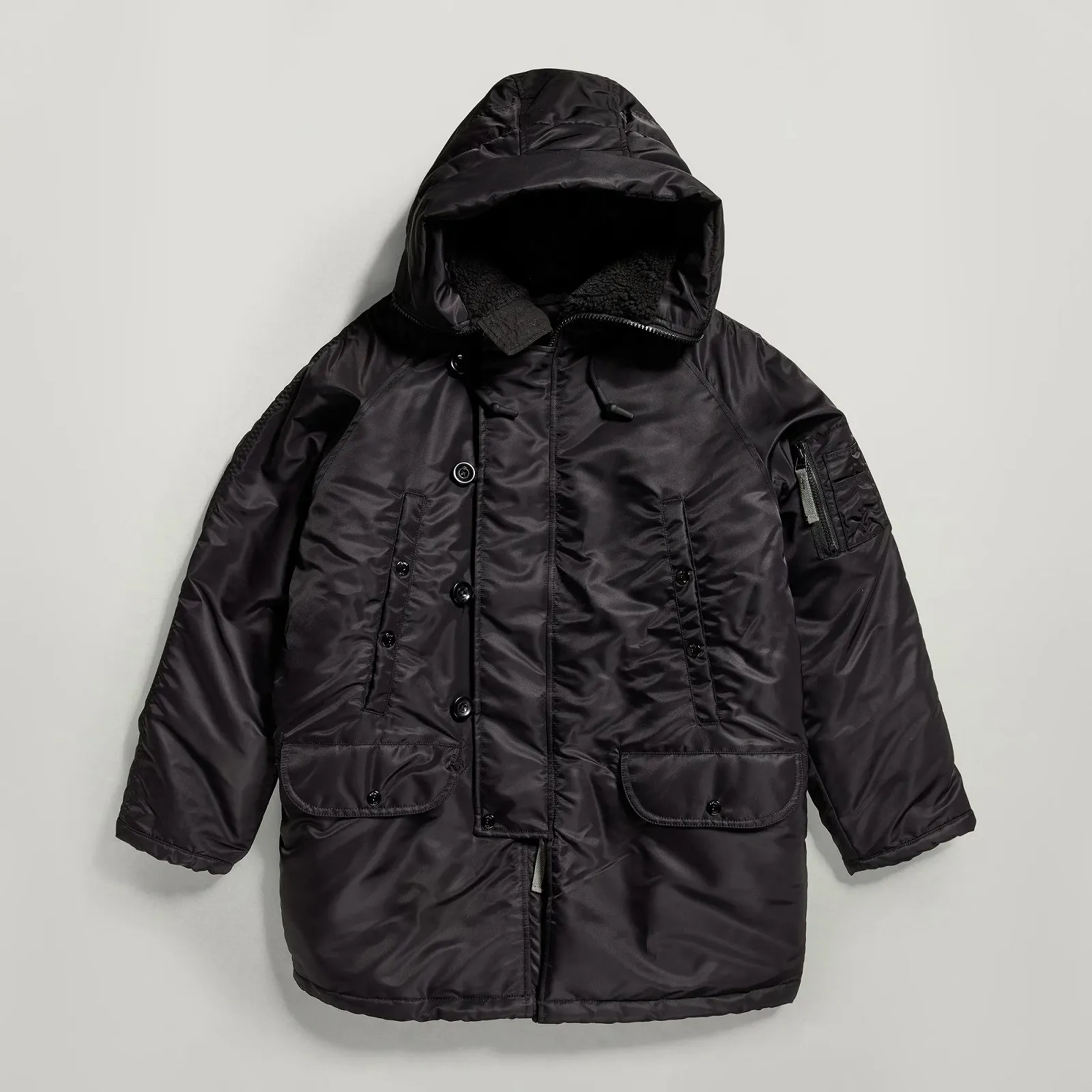 Жіноча куртка G‑Star AF Parka Lune Nylon Oversized Dark Black - XL, фото №4