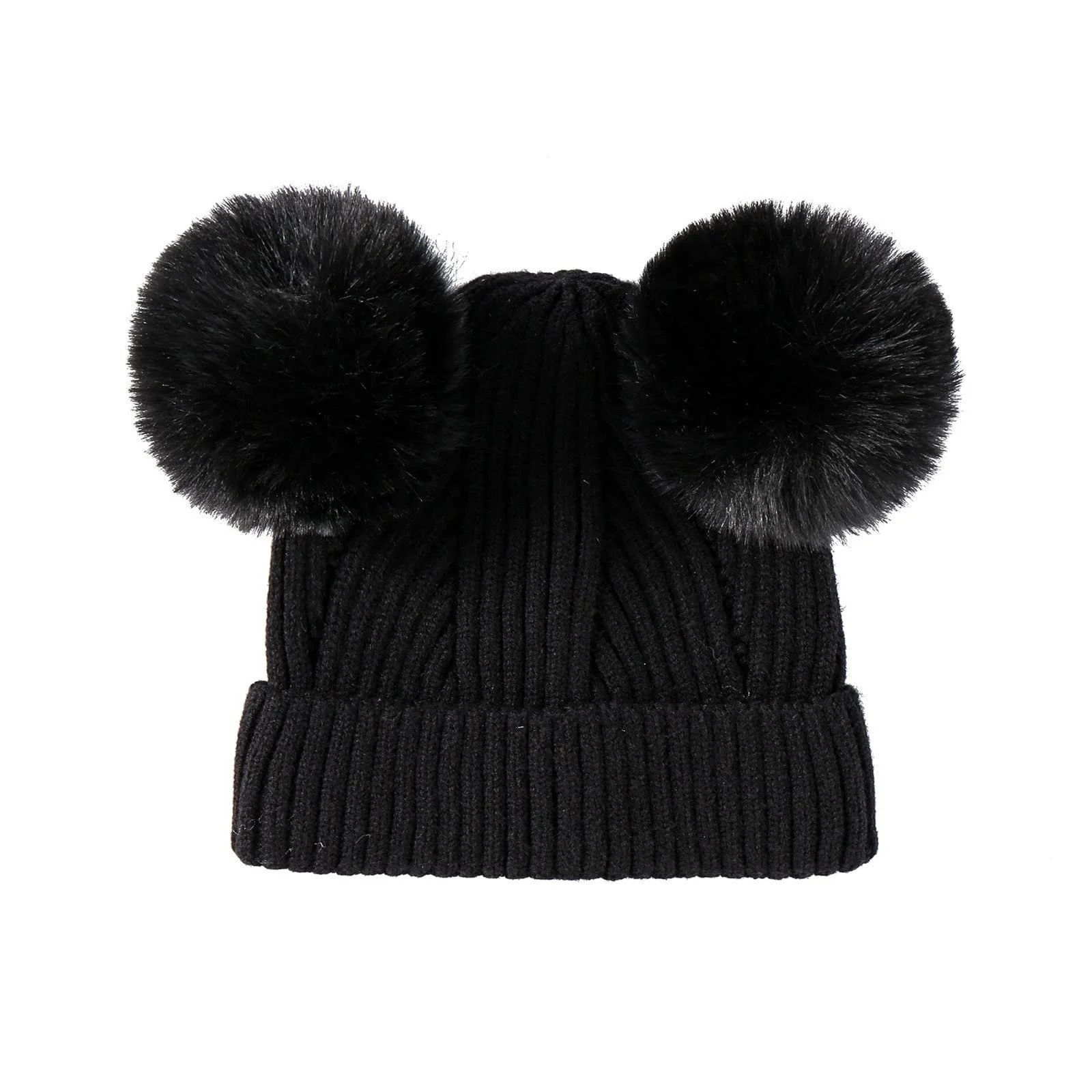 Зимняя шапка для младенцев Generisch - 1 шт., зимняя шапка для младенцев, шапка-шарф с капюшоном, теплый набор для новорожденных, флисовая шерстяная шапка Hemm, шапка для младенцев, новорожденных и малышей, фото №2