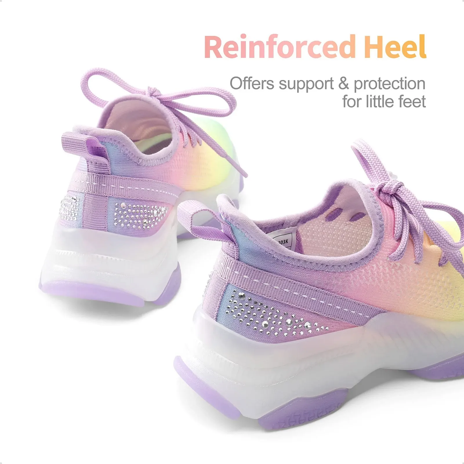 Кросівки DREAM PAIRS і дівчаток, дитячі спортивні для ходьби для маленьких дітей/великих дітей, фото №4