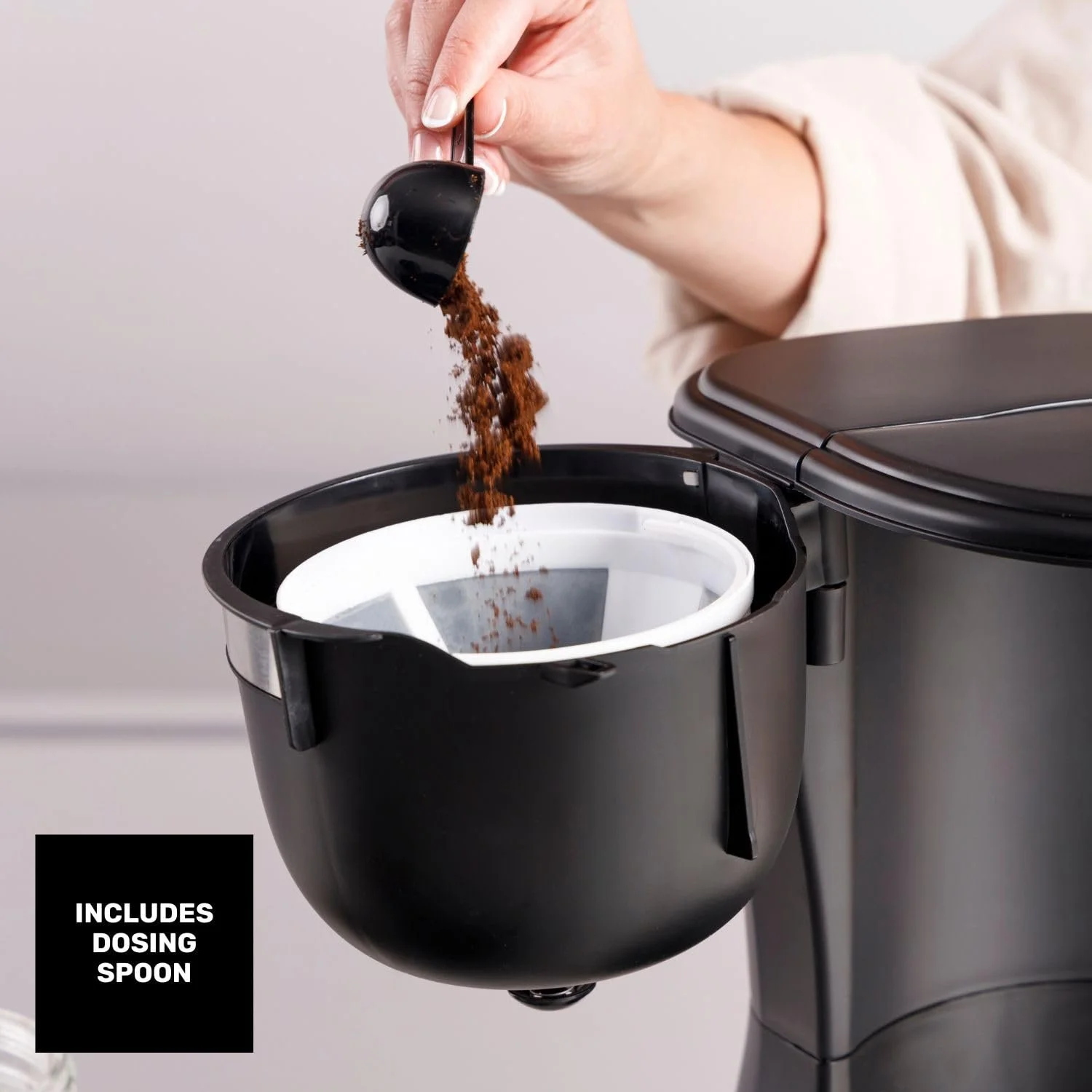 Кофеварка фильтровальная Taurus Verona 6 600 ml 600 W Матовый черный, фото №5