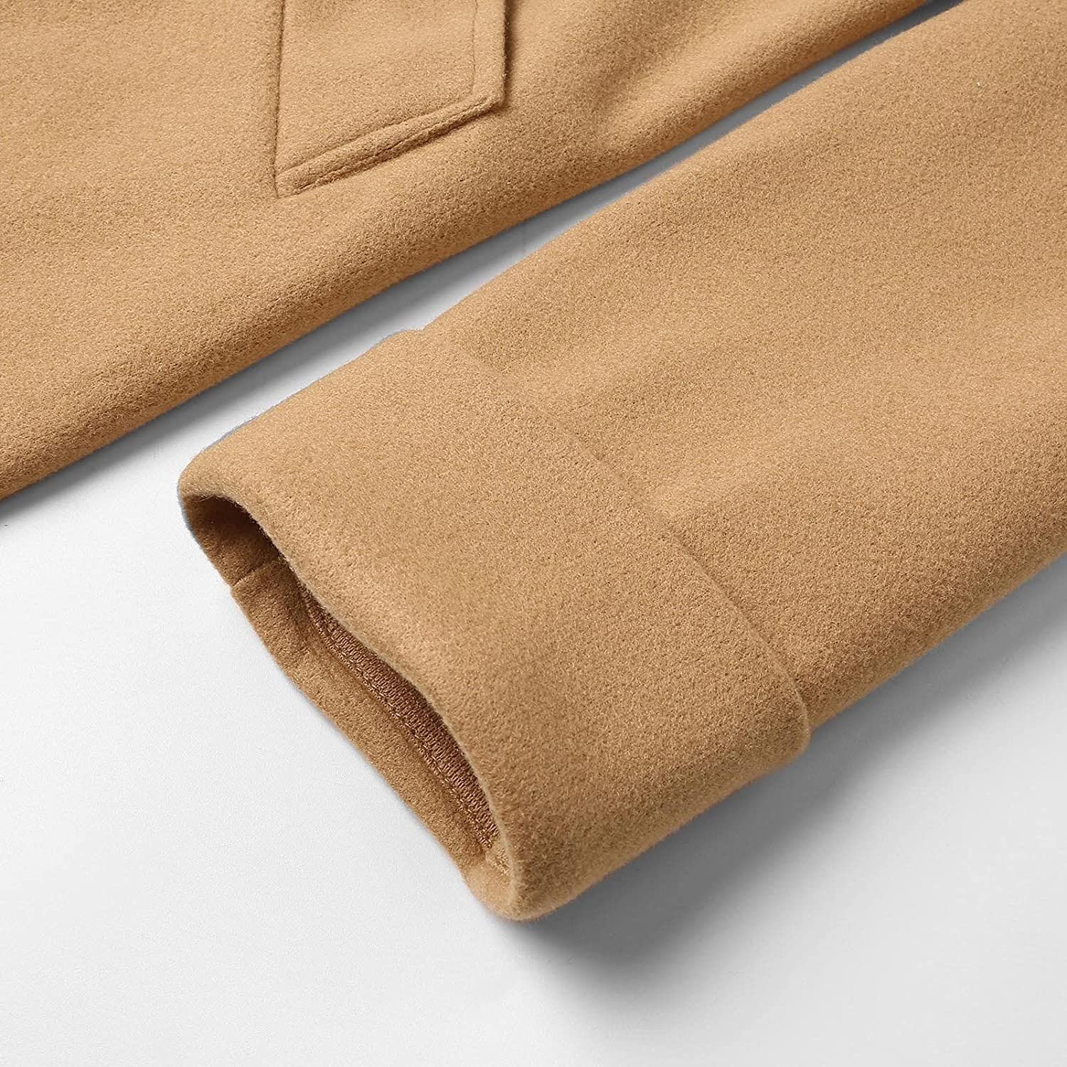 Тренч Vagbalena Вовна Зима Осінь Мода З вилогами Пальто Довга, фото №9 Тренч Vagbalena Вовна Зима Осінь Мода З вилогами Пальто Довга, фото №9