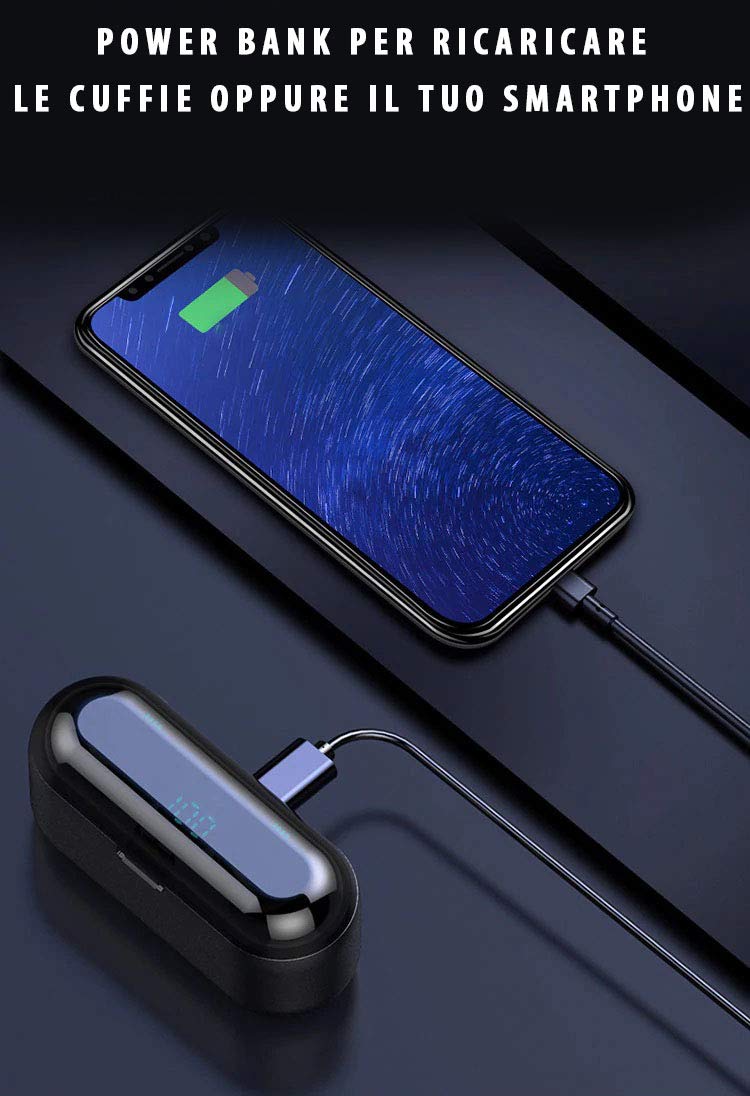 Наушники Davilis Wireless Bluetooth 5.3 Универсальные Водонепроницаемые IPX7 Спортивные с Микрофоном 120 Часов Стерео HiFi 9D Глубокий Бас, Сенсорное Управление, Шумоподавление, фото №4