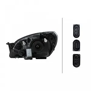 Фара HELLA 1EJ 010 672-021 для SKODA, правая synthetic.ua - Фото 1