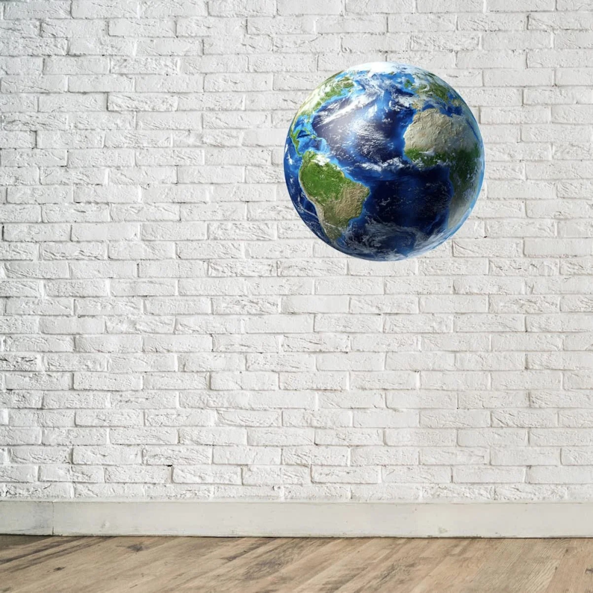 Наклейка для стін Земля Світиться в темряві Люмінесцентна ПВХ, фото №3