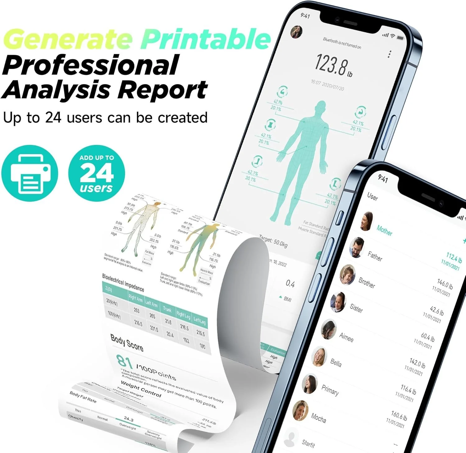 Весы-анализаторы RunStar 8E SmartScan Pro / Черный, фото №3