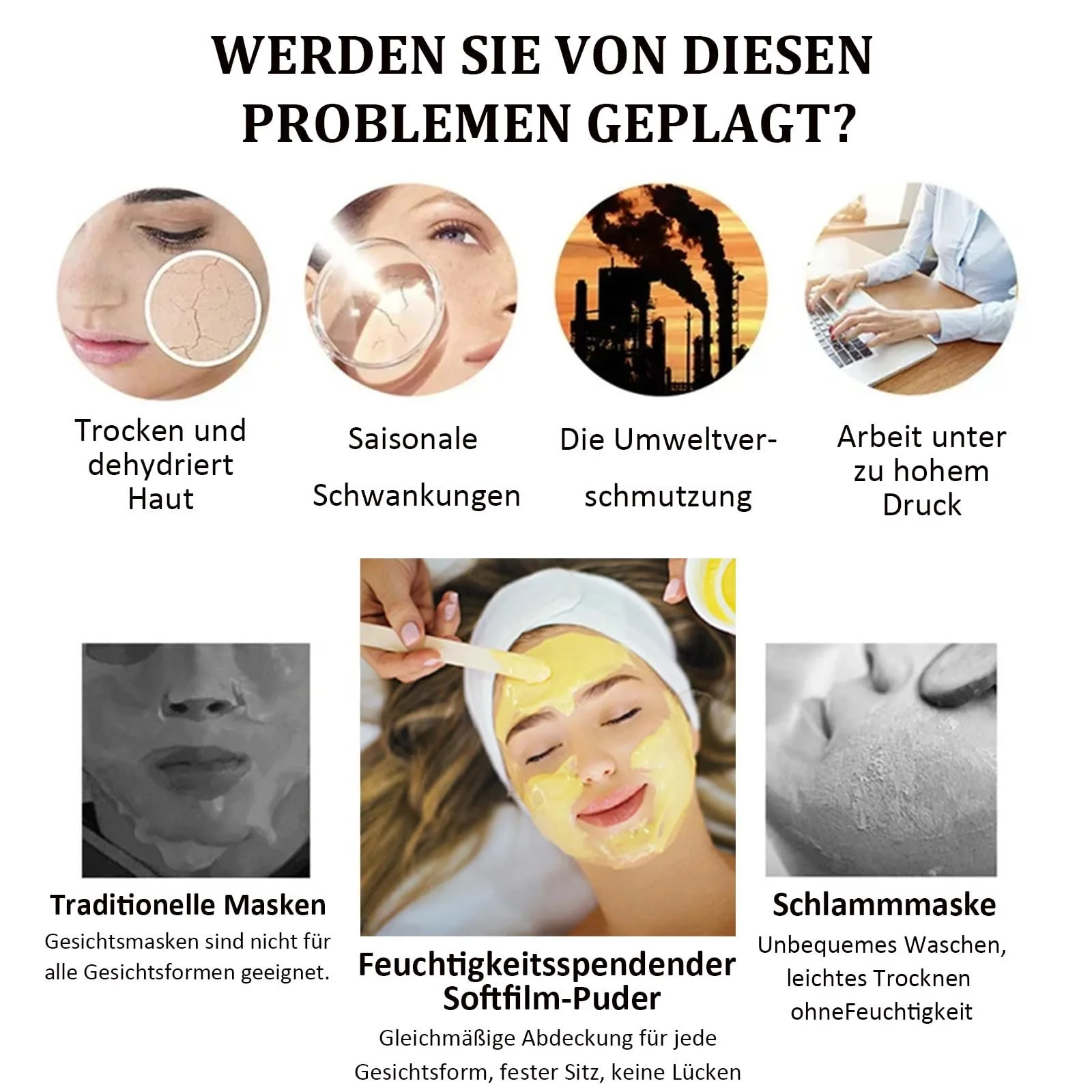 Маска для обличчя плівкова 24K Gold 540 г Золотистий, фото №4