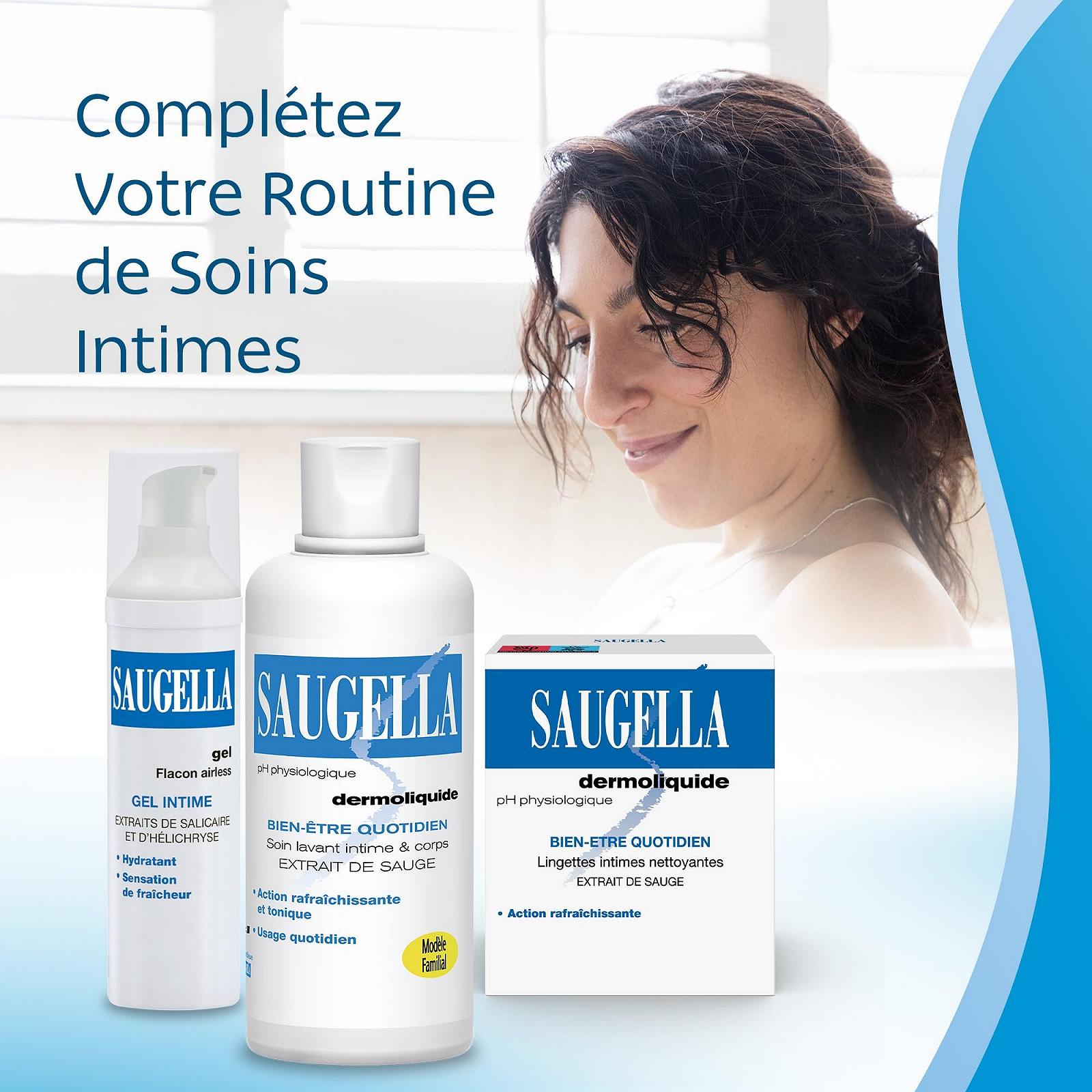 Гель для душу Saugella Dermoliquid 750 мл, фото №7