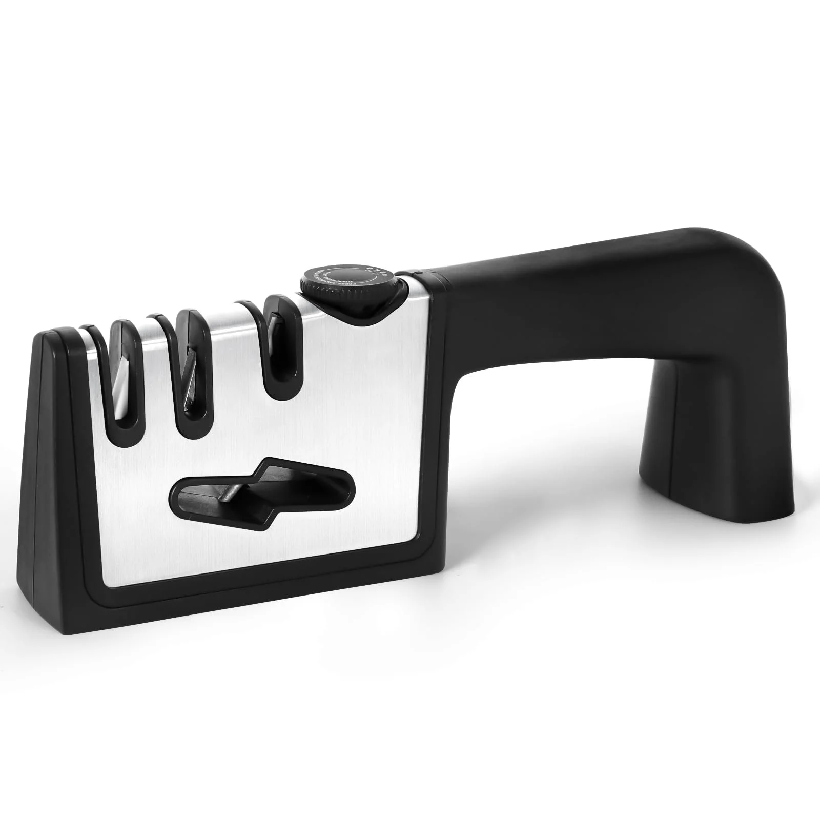 Професійне точилка для ножів та ножиць 4 в 1 з регульованим кутом, фото №1