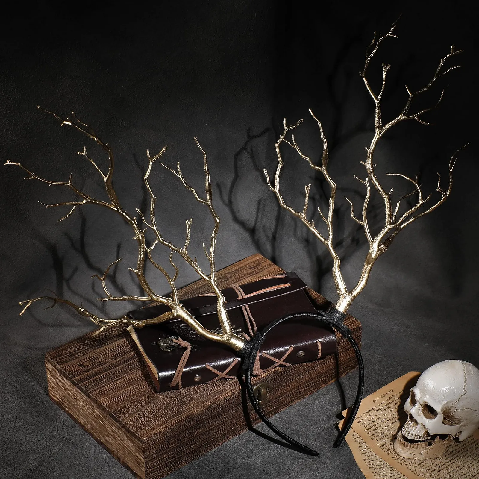 Обруч на голову Гілка дерева MOSTORY, фото №2