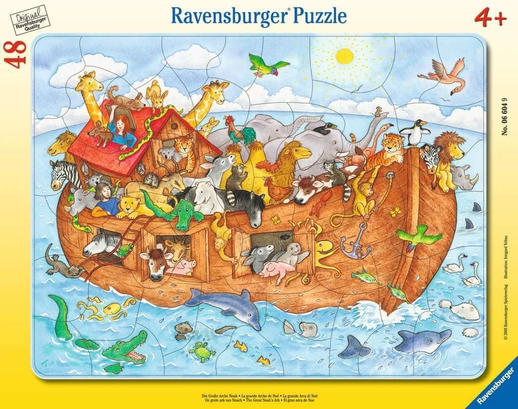 Пазлы Ravensburger 30-48 деталей, фото №1 Пазлы Ravensburger 30-48 деталей, фото №1