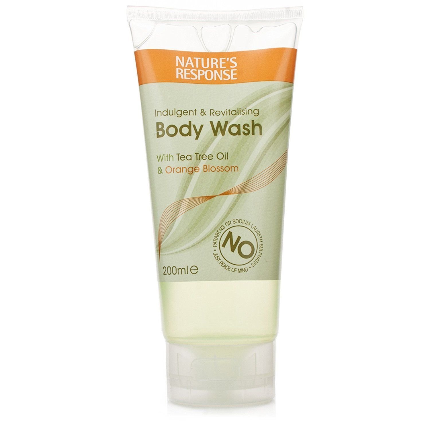 Гель для миття тіла Nature's Response Body Wash з цвітом апельсина, фото №1