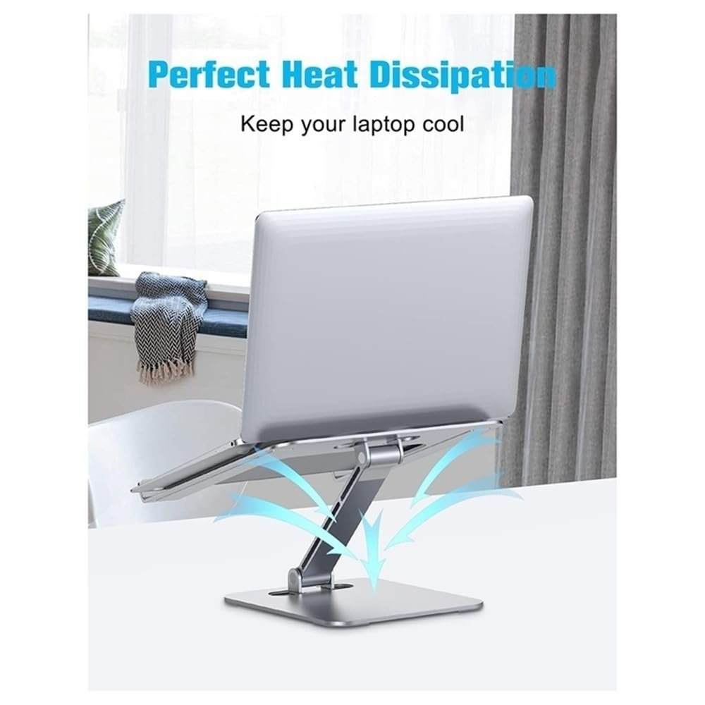 Подставка для ноутбука, эргономичная складная подставка для ноутбуков и планшетов 10-16 дюймов, фото №5 Подставка для ноутбука, эргономичная складная подставка для ноутбуков и планшетов 10-16 дюймов, фото №5