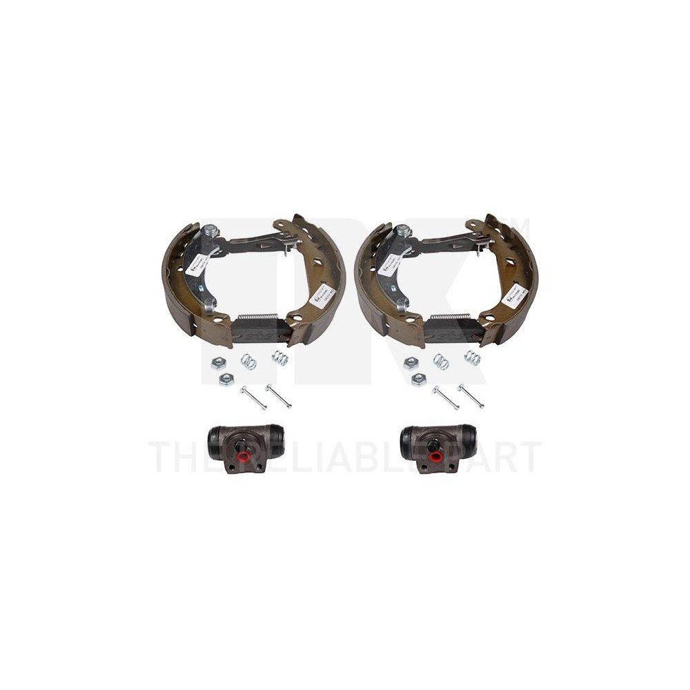 Комплект гальмівних колодок NK 443763601 для PEUGEOT задня вісь, фото №1