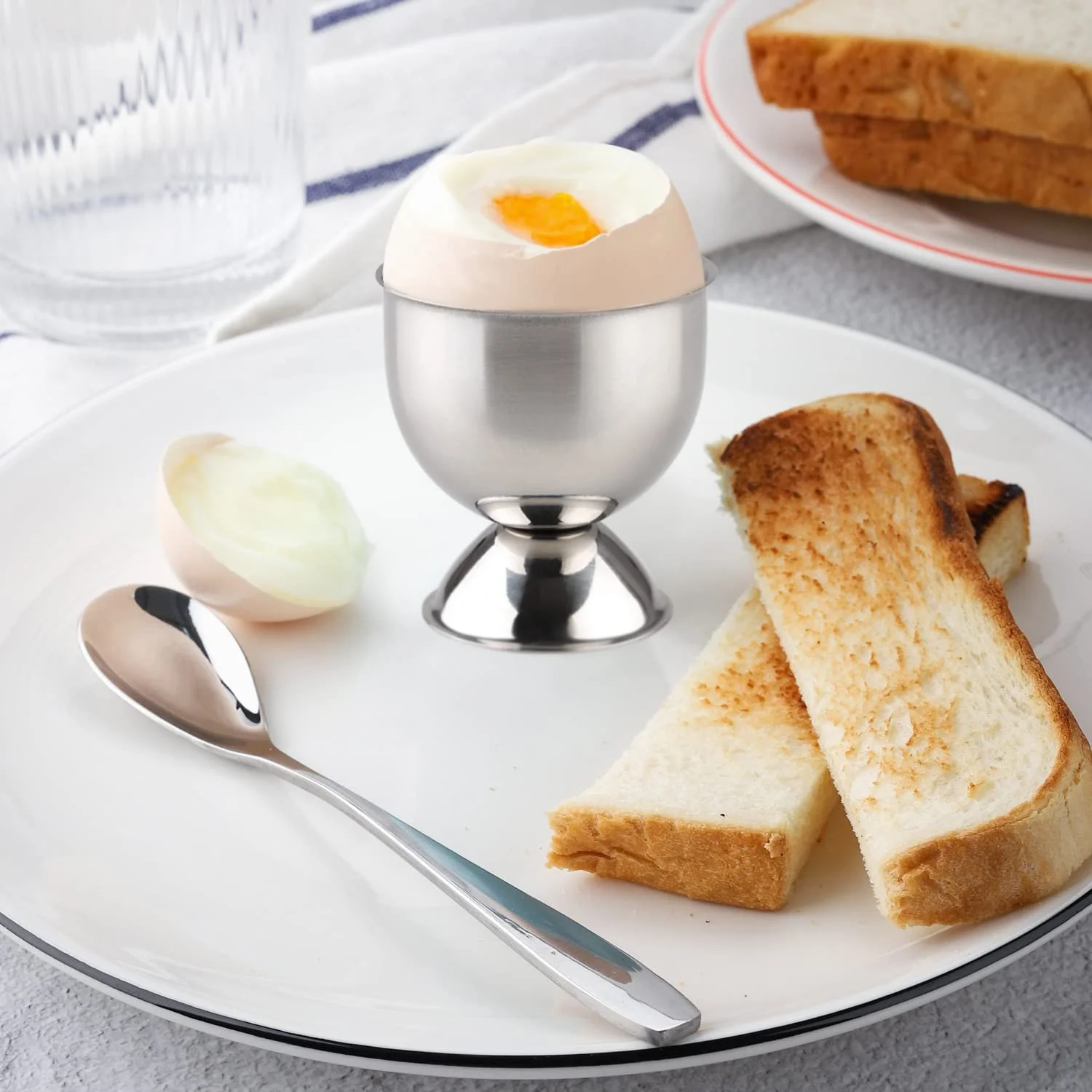 Ложки з нержавіючої сталі 5.5" 6 шт., фото №6