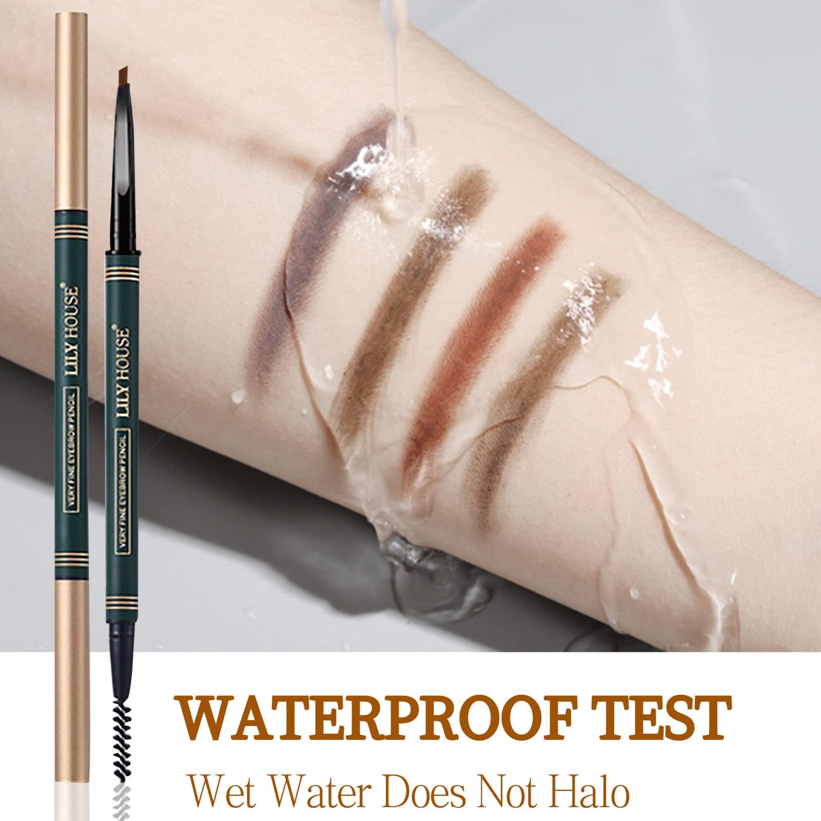 Олівець Augenbrauenstift Double Ended Precision Brow coffee, фото №4