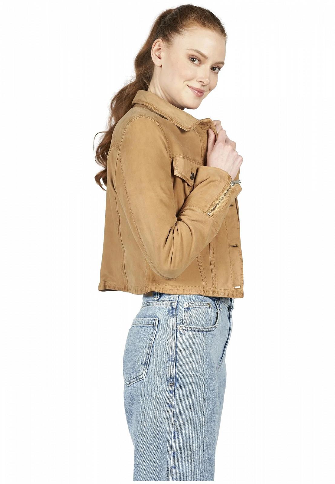 Шкіряна куртка Freaky Nation NELA-fn Жіноча, фото №2