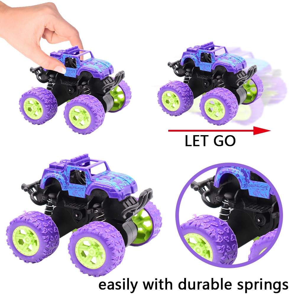 Іграшка Monster Truck Monstterr Machines Набір з 6 машинок, фото №4