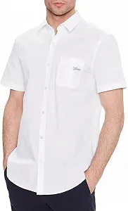 Мужская рубашка GUESS M3GH64W8BX1 White - L - Фото 1