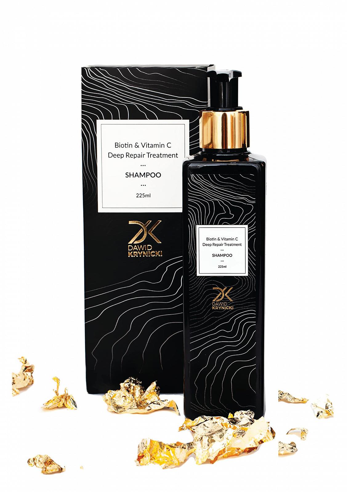 Шампунь Dawid Krynicki Biotin & Vitamin C Deep Treatment Repair Vitamin Bomb Deep Care 200 мл, фото №3