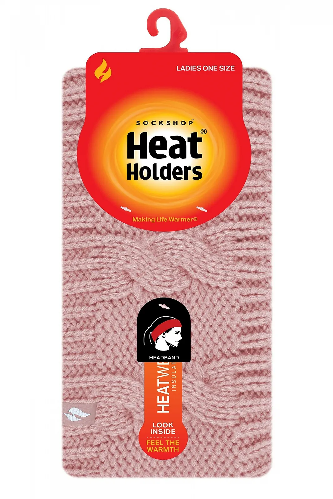 Пов'язка на голову Жіноча Sockshop Alta One Size Рожевий пил, фото №2