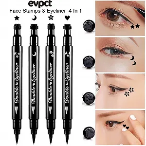 Набір підводок для очей Aiwjeakh., двосторонні, водостійкі, не розмазуються, мила підводка-штамп synthetic.ua - Фото 1