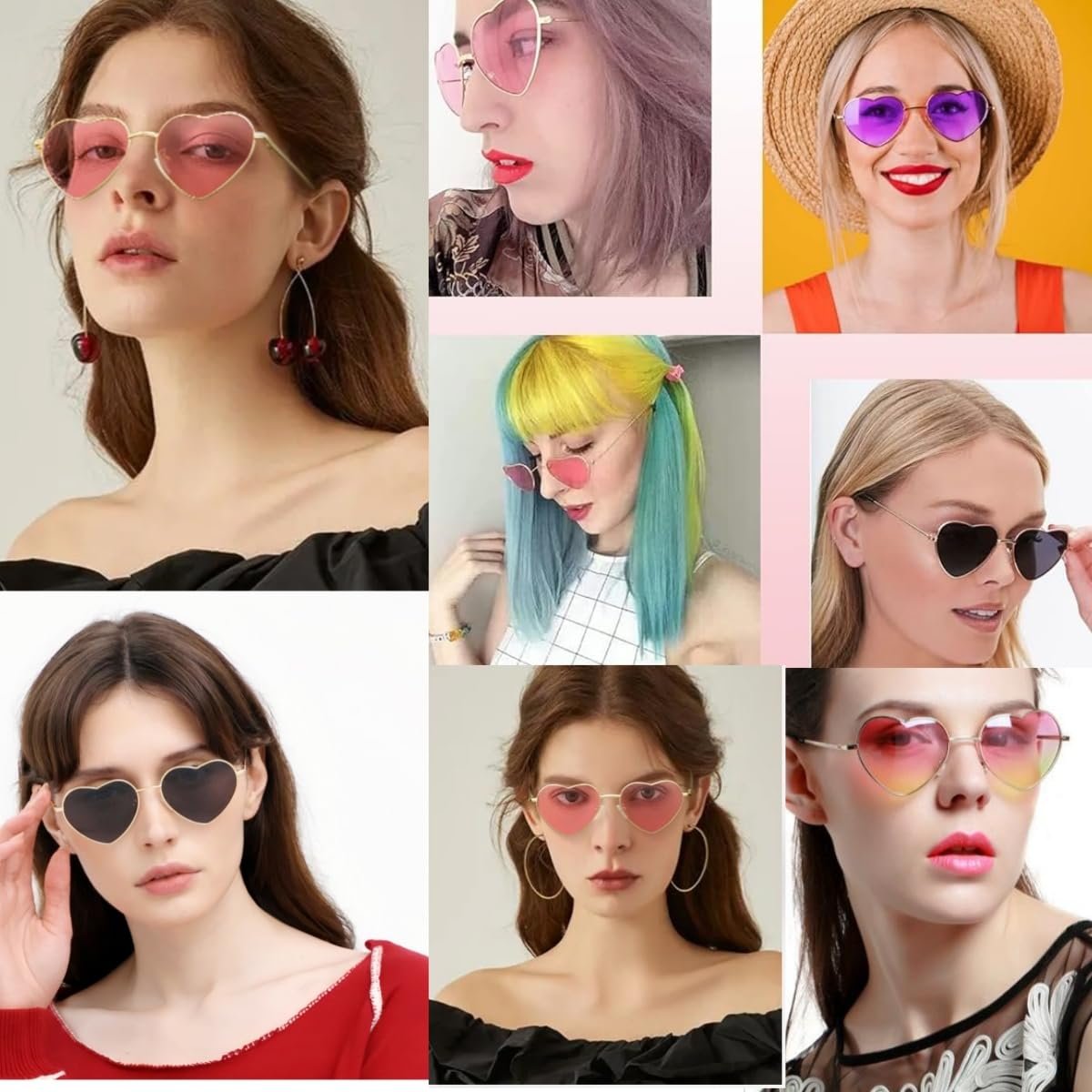 Сонцезахисні окуляри Серце qinqilanqi-S Поляризовані Жіночі Вінтажні, фото №5