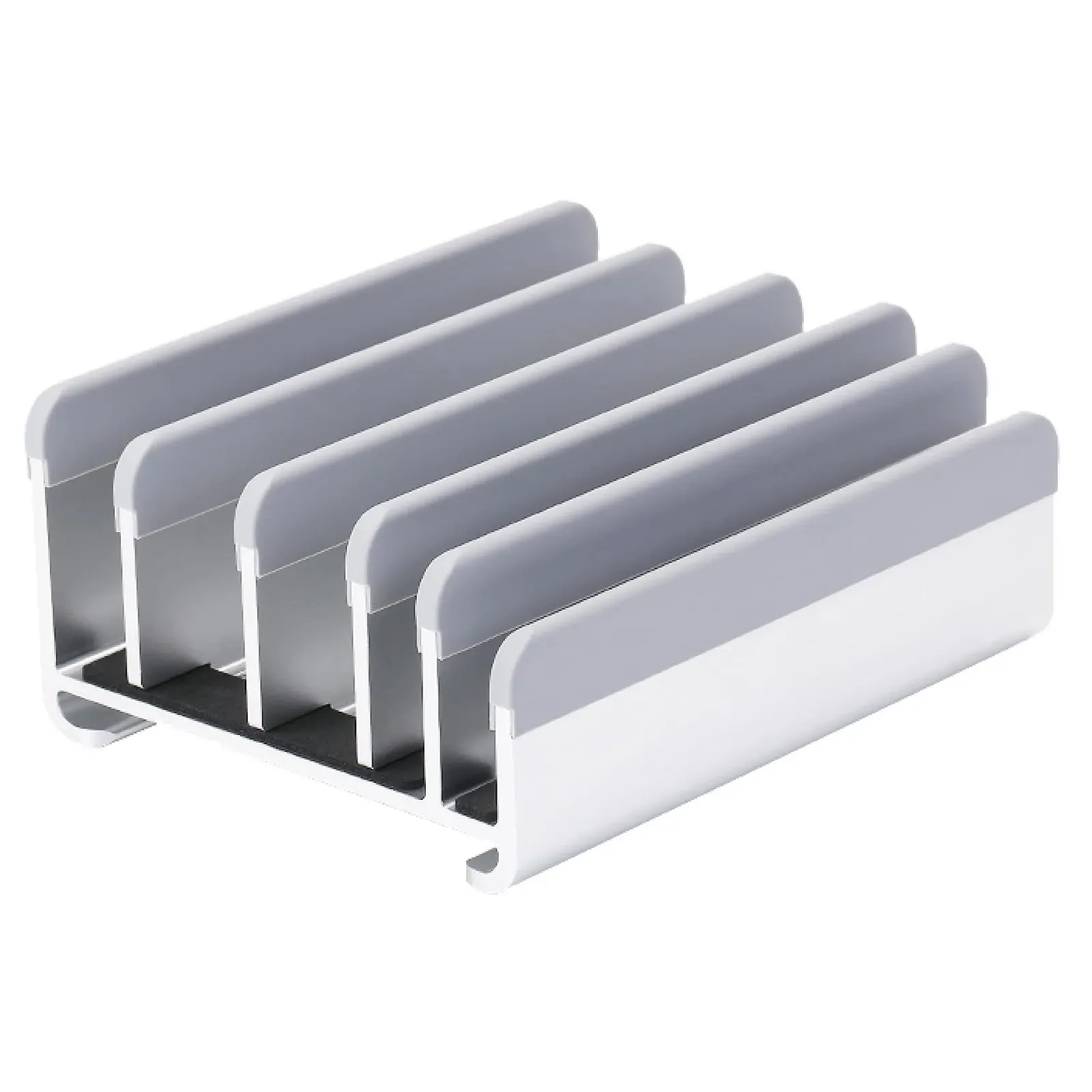 Держатель для ноутбука Elestoria вертикальный регулируемый для 5 устройств (до 17.3 дюймов), фото №1