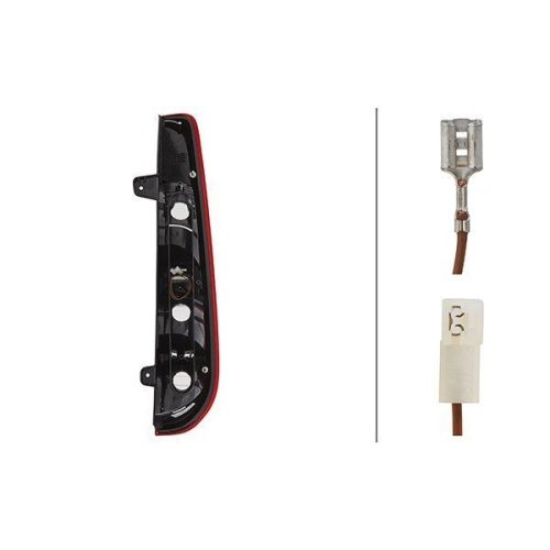 Фонарь задний HELLA 9EL 354 678-051 для FORD, левый, фото №2 Фонарь задний HELLA 9EL 354 678-051 для FORD, левый, фото №2