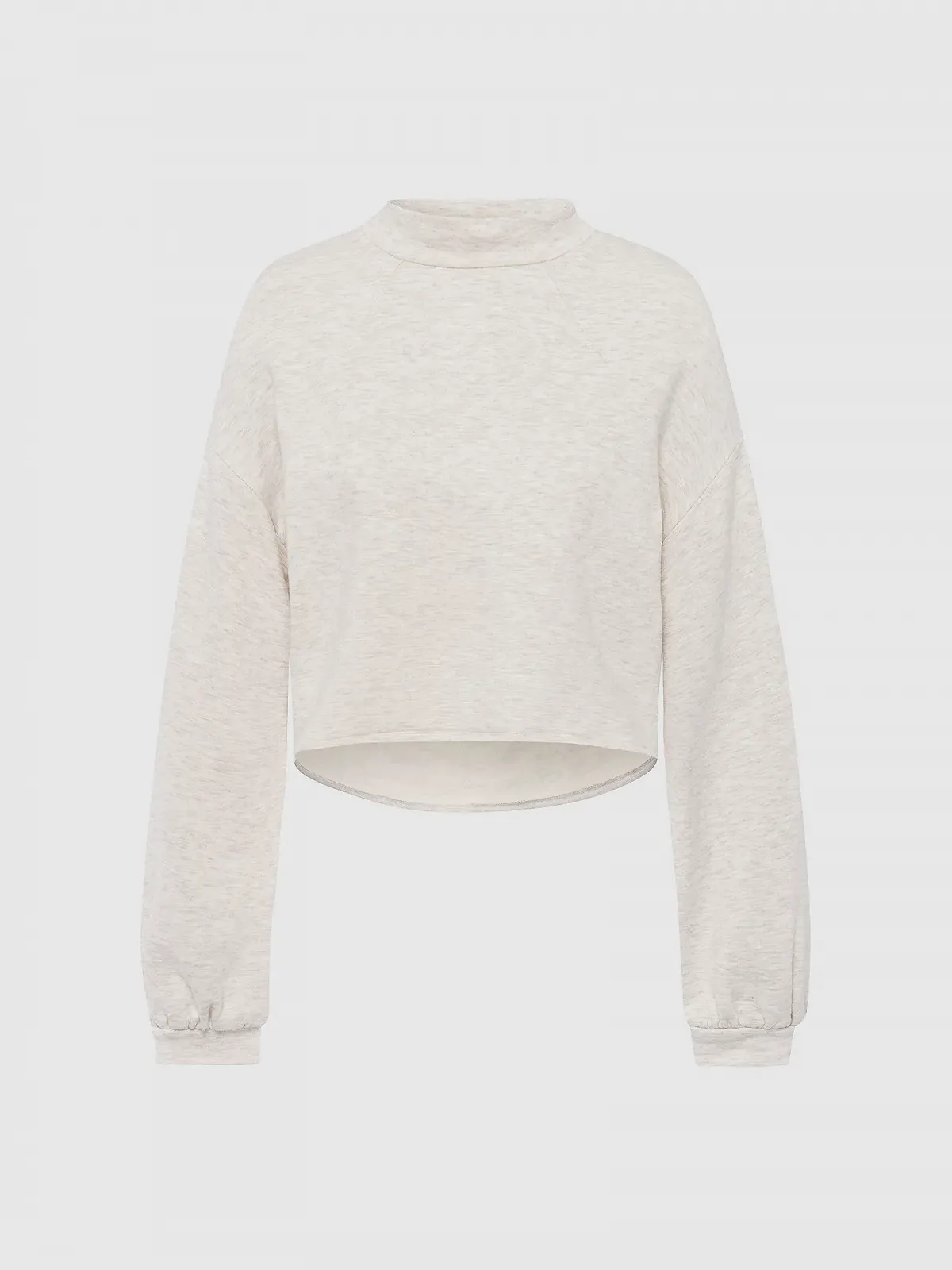 Женский свитер Les Lunes The Leo Cropped Sweater Beige Melange - L, фото №1