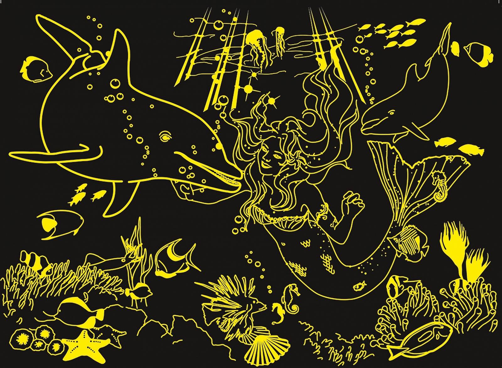 Пазл Ravensburger Детский Underwater adventure 200 деталей XXL Светящийся в темноте, фото №3