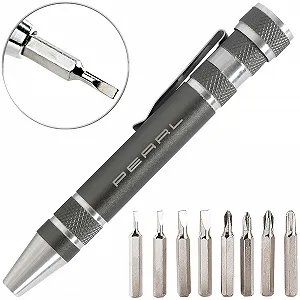 Викрутка AGT NC5334 8 в 1 антрацит synthetic.ua - Фото 1