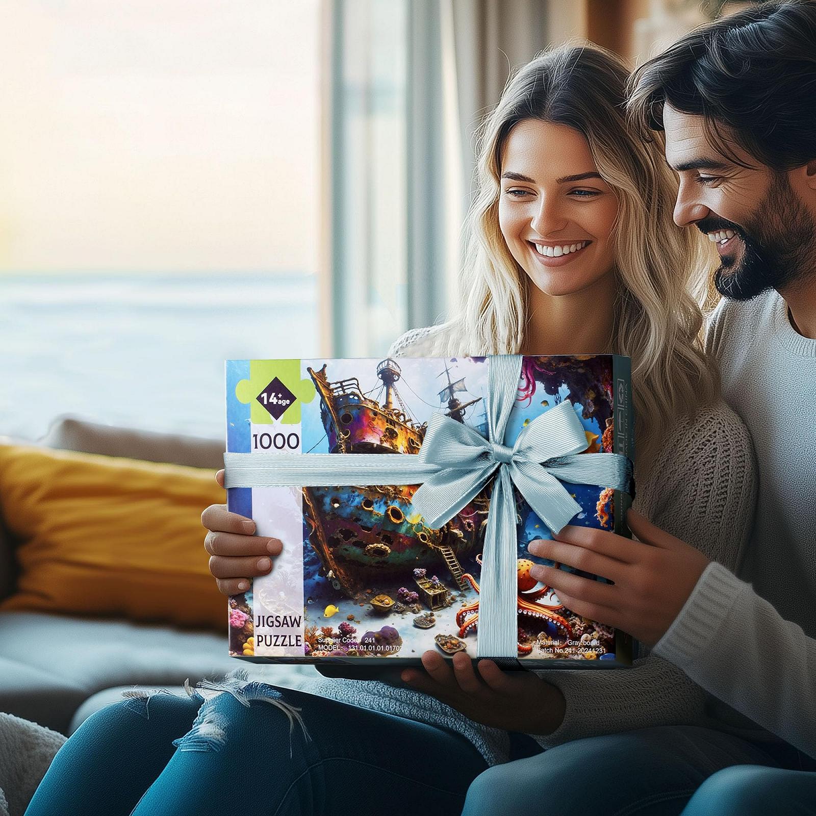 Пазл Sunken Ship Underwater World 1000 деталей, фото №9