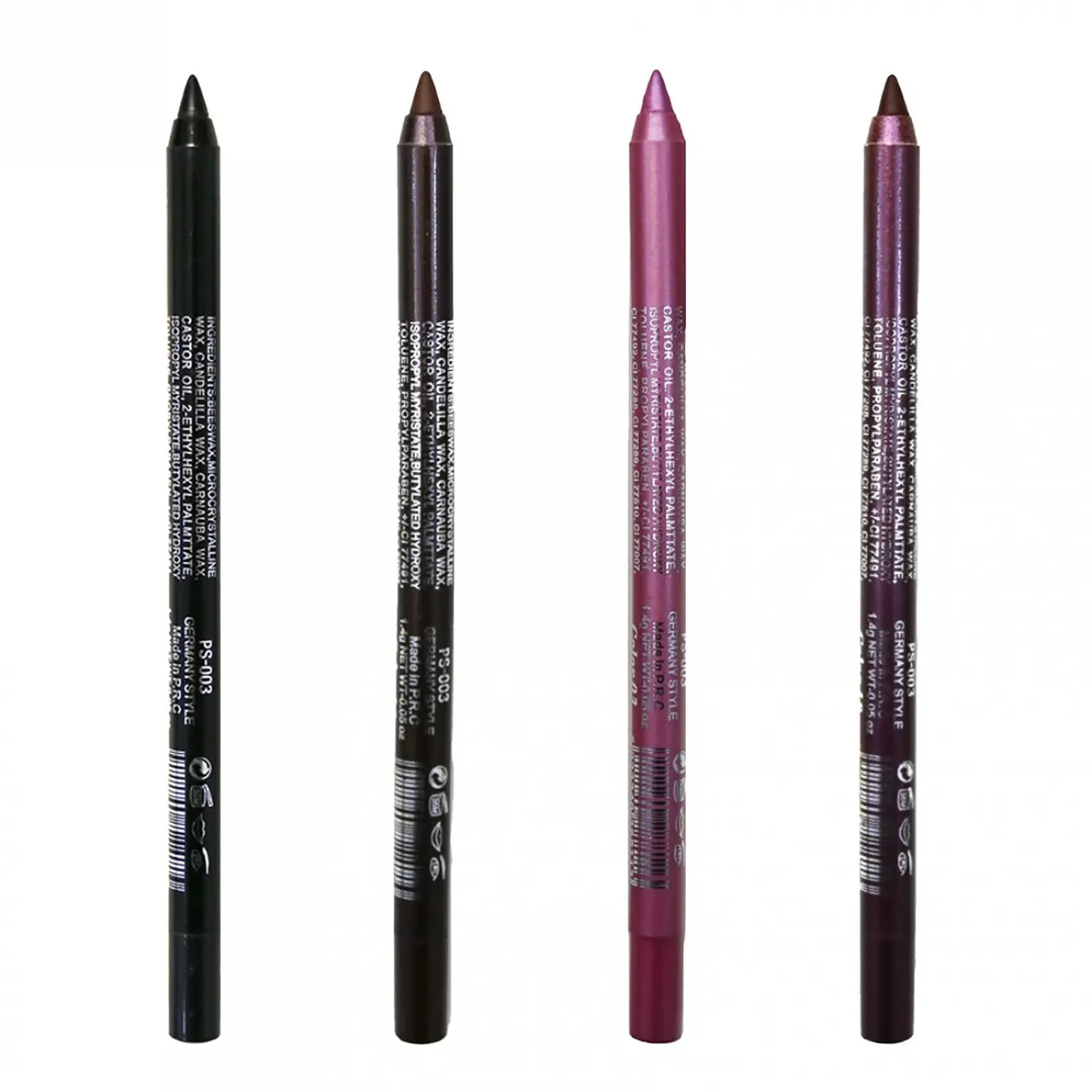 Карандаш для глаз 4 шт 4 цвета перламутровый блестящий 8,5 г, Тип 1, фото №1 Карандаш для глаз 4 шт 4 цвета перламутровый блестящий 8,5 г, Тип 1, фото №1