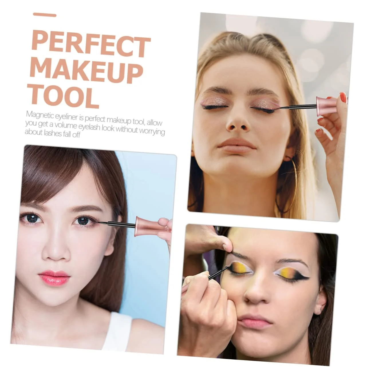 Підводка VINTORKY flesse Eyeliner Магнітна Чорний, фото №3