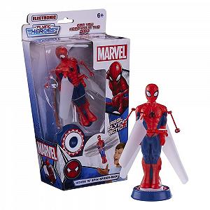 Іграшка-фігурка Bandai Marvel Spiderman Flying Heroes CO08132 з пусковою установкою, різнокольорова synthetic.ua - Фото 1