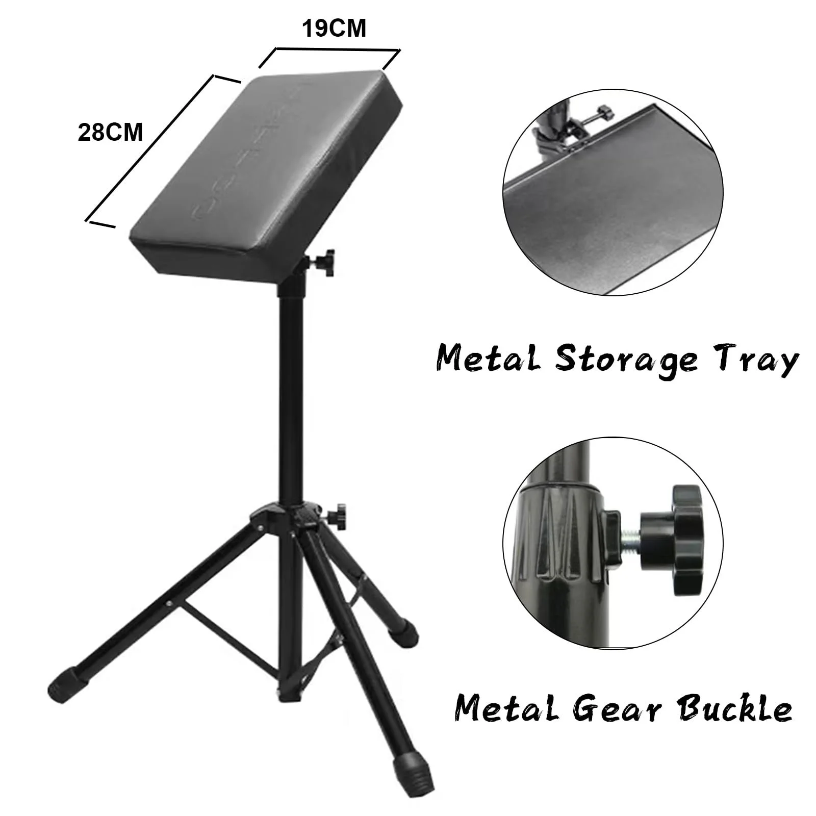 Підставка для рук для татуювання з підносом Регульована по висоті, фото №5