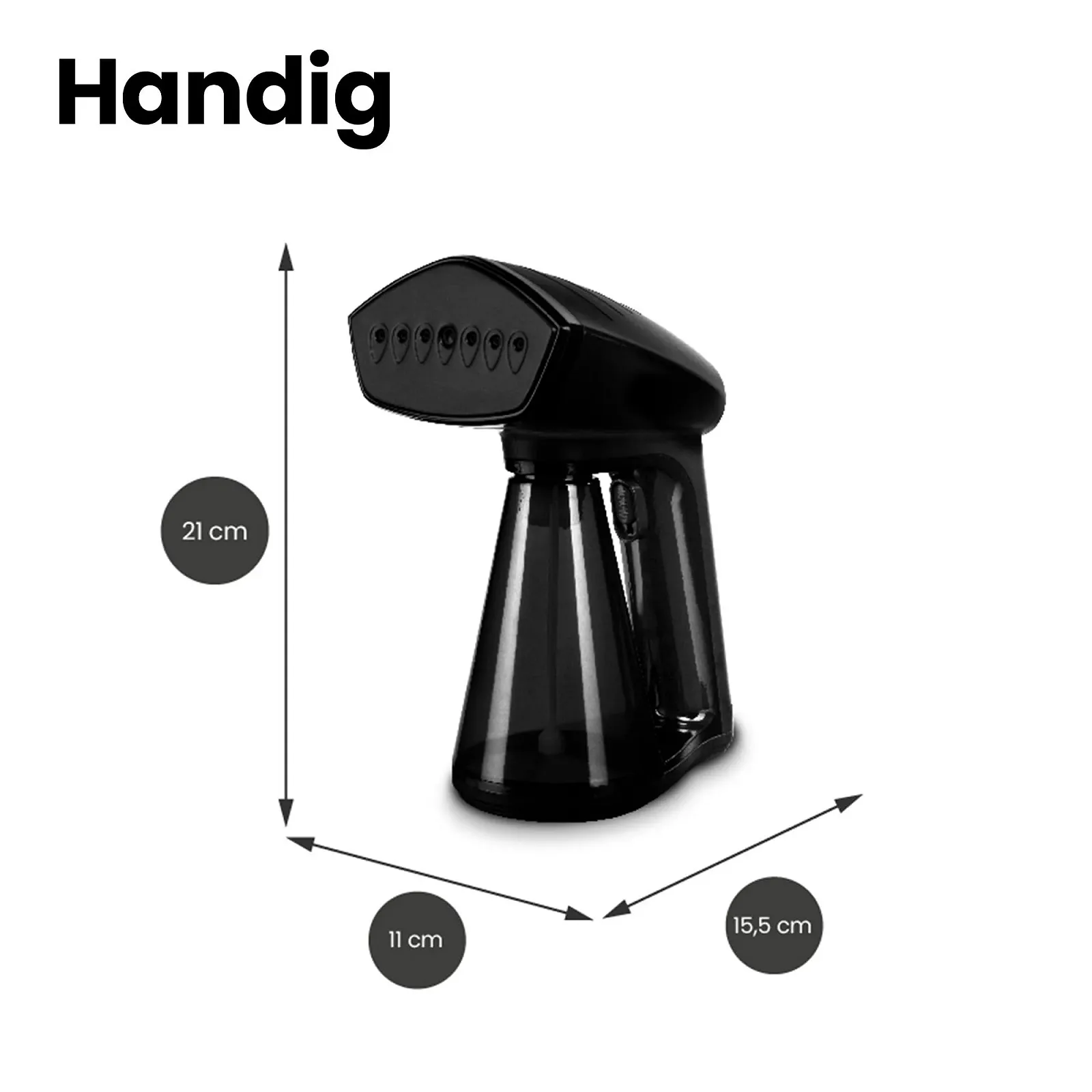 Ручной отпариватель ZEEGMA Handig 1500 Вт 260 мл 40 с нагрев, фото №10