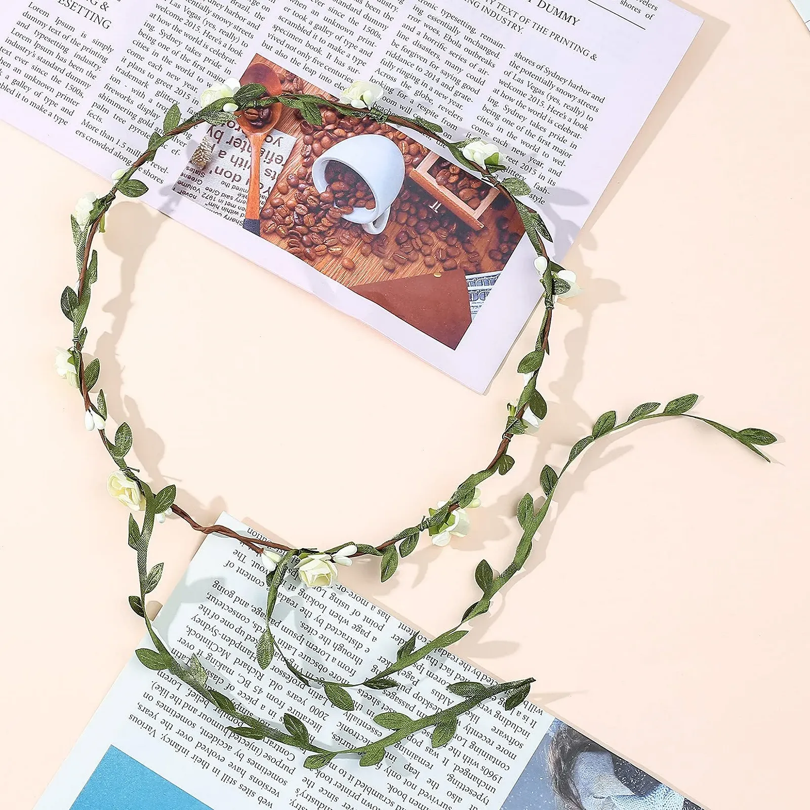 Вінок з квітів (10 шт.), фото №7